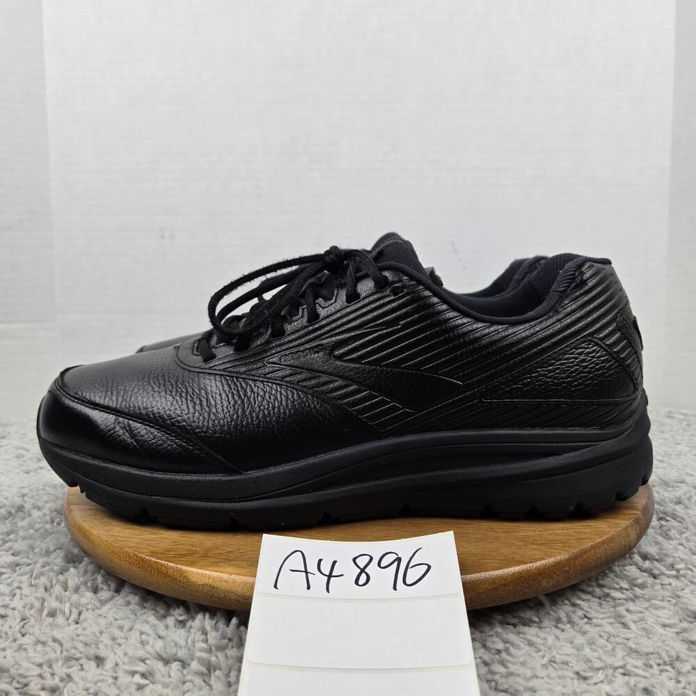 Brooks Mens 13 4E Extra Wide Addiction Walker 2 Black Comfort Walking Shoe